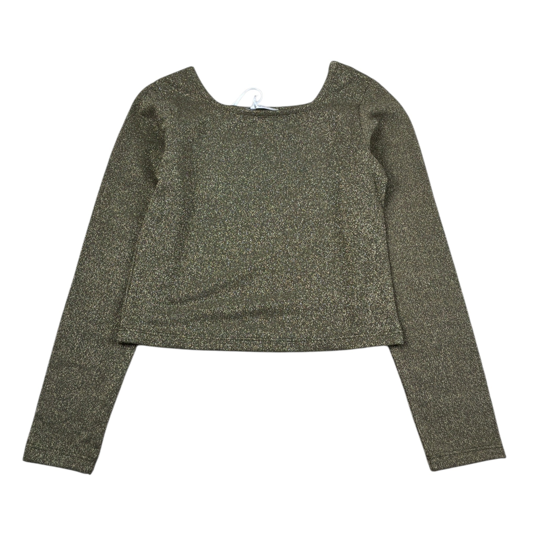 Lu Lu By Miss Grant Shirt tinta unita Verde per Bambina LL4055XX VERDE LU LU BY MISS GRANT 