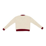 Lu Lu By Miss Grant Maglia tinta unita con Profili In Contrasto Panna per Bambina LL4070X PANNA LU LU BY MISS GRANT 