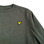 Lyle&Scott Maglia Girocollo tinta unita Verde per Bambino 52286 VERDE LYLE&SCOTT 