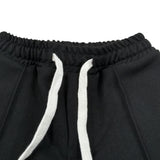 U+È Pantalone tinta unita con Elastico In Vita Nero per Neonato UE0421 NERO U+è 
