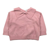 U+È Maglia tinta unita con Colletto Rosa per Neonata UE1047 ROSA U+è 