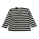 U+È Shirt Fantasia A Righe Bicolore Panna/Nero per Neonata UE1485 PANNA/NERO U+è 
