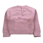 U+È Maglia Girocollo tinta unita Rosa per Neonata UE1510 ROSA U+è 