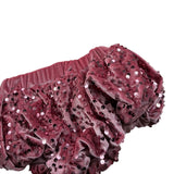 U+È Coulotte tinta unita con Paillettes Rosa per Neonata UE2113 ROSA U+è 