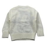 U+È Maglia Girocollo tinta unita con Ricami Panna per Neonato UEM0395 PANNA U+è 