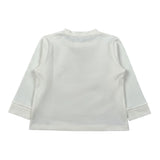 M+E' Shirt Girocollo tinta unita con Stampa Panna per Neonato UEM0627 PANNA M+E' 