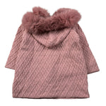 Mac Ilusion Cappotto tinta unita con Cappuccio Rosa per Neonata 9097HH ROSA MAC  ILUSION 