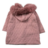 Mac Ilusion Cappotto tinta unita con Cappuccio Rosa per Neonata 9097HH ROSA MAC  ILUSION 