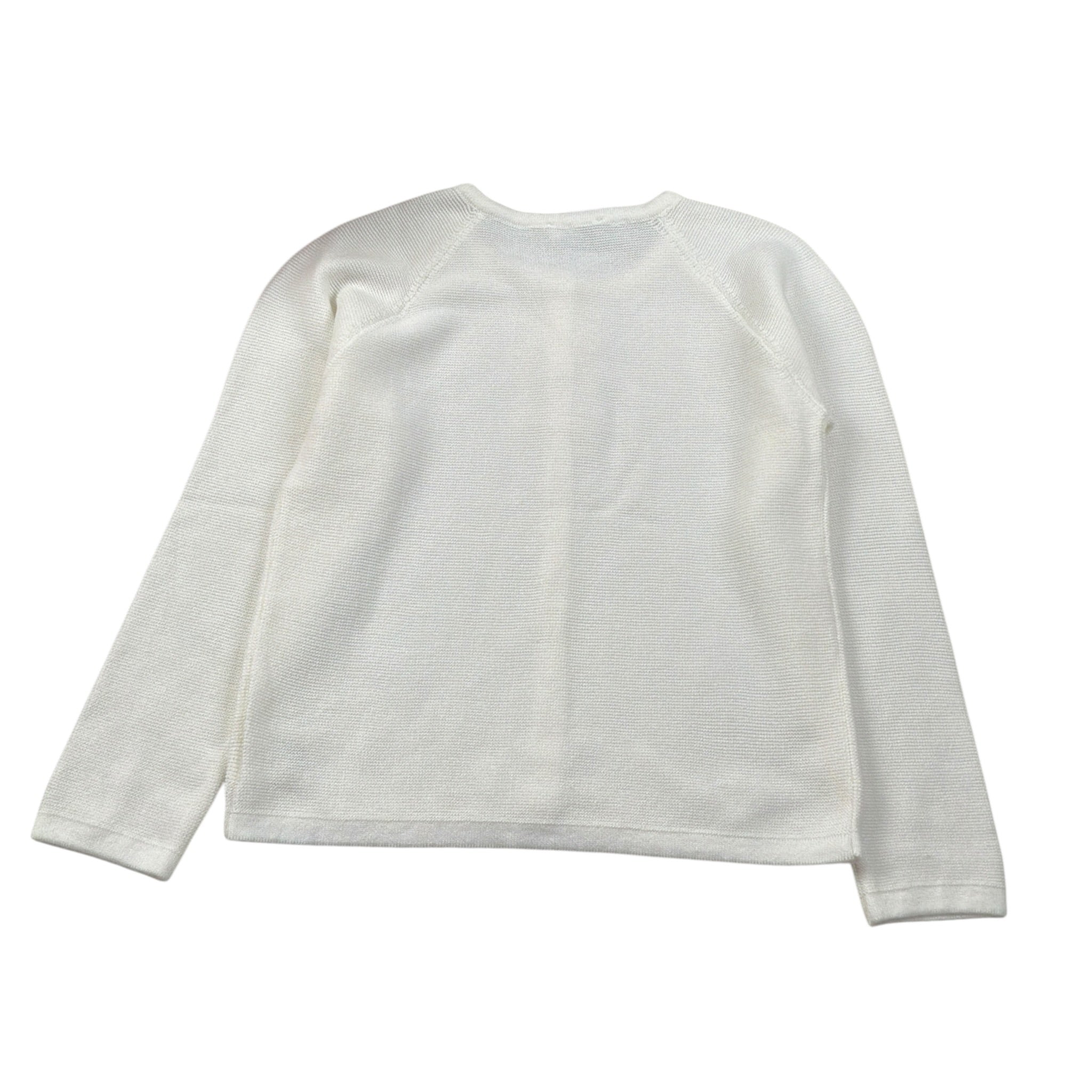Maglifici Di Verona Cardigan tinta unita con Bottoni Bianco per Bambina 015113 BIANCO MAGLIFICI DI VERONA 