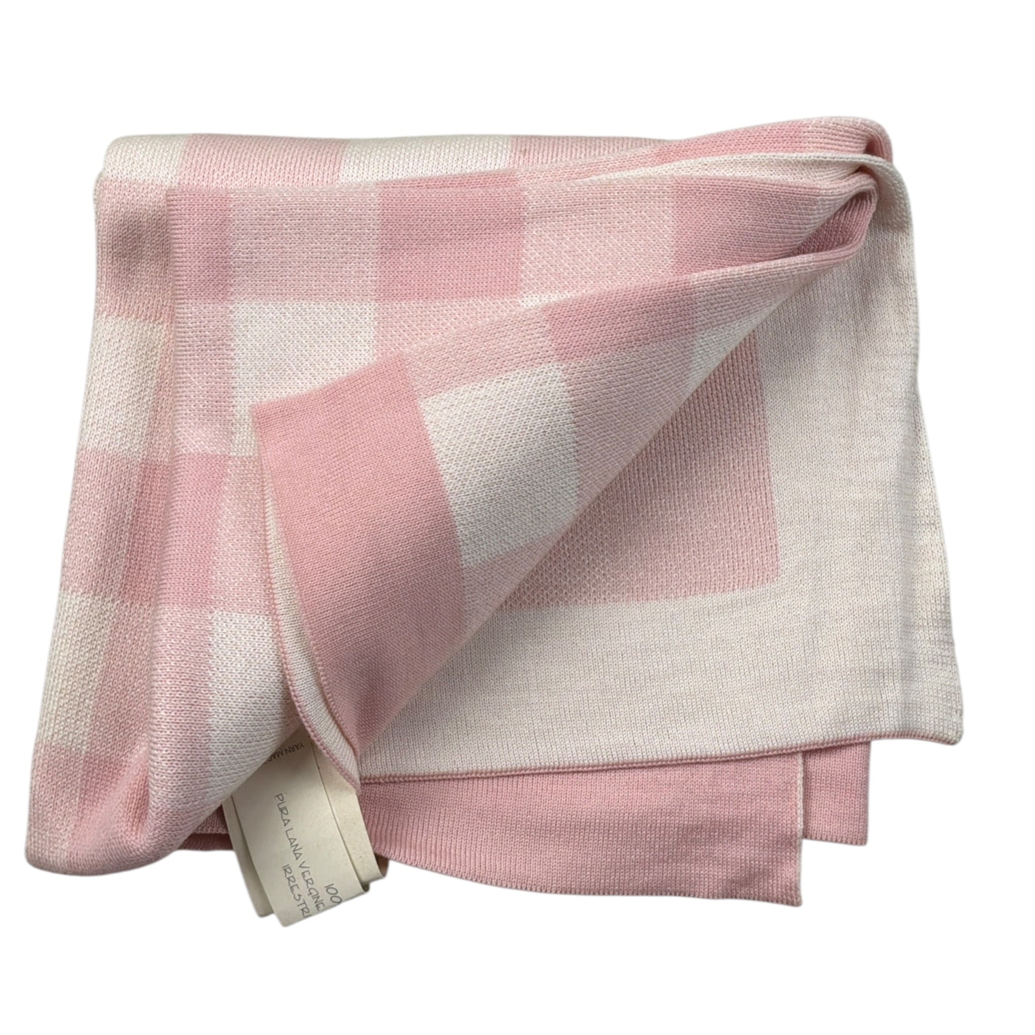 Maglifici Di Verona Coperta Bicolore con Stampa Bianco/Rosa per Neonata 045217 BIANCO/ROSA MAGLIFICI DI VERONA 