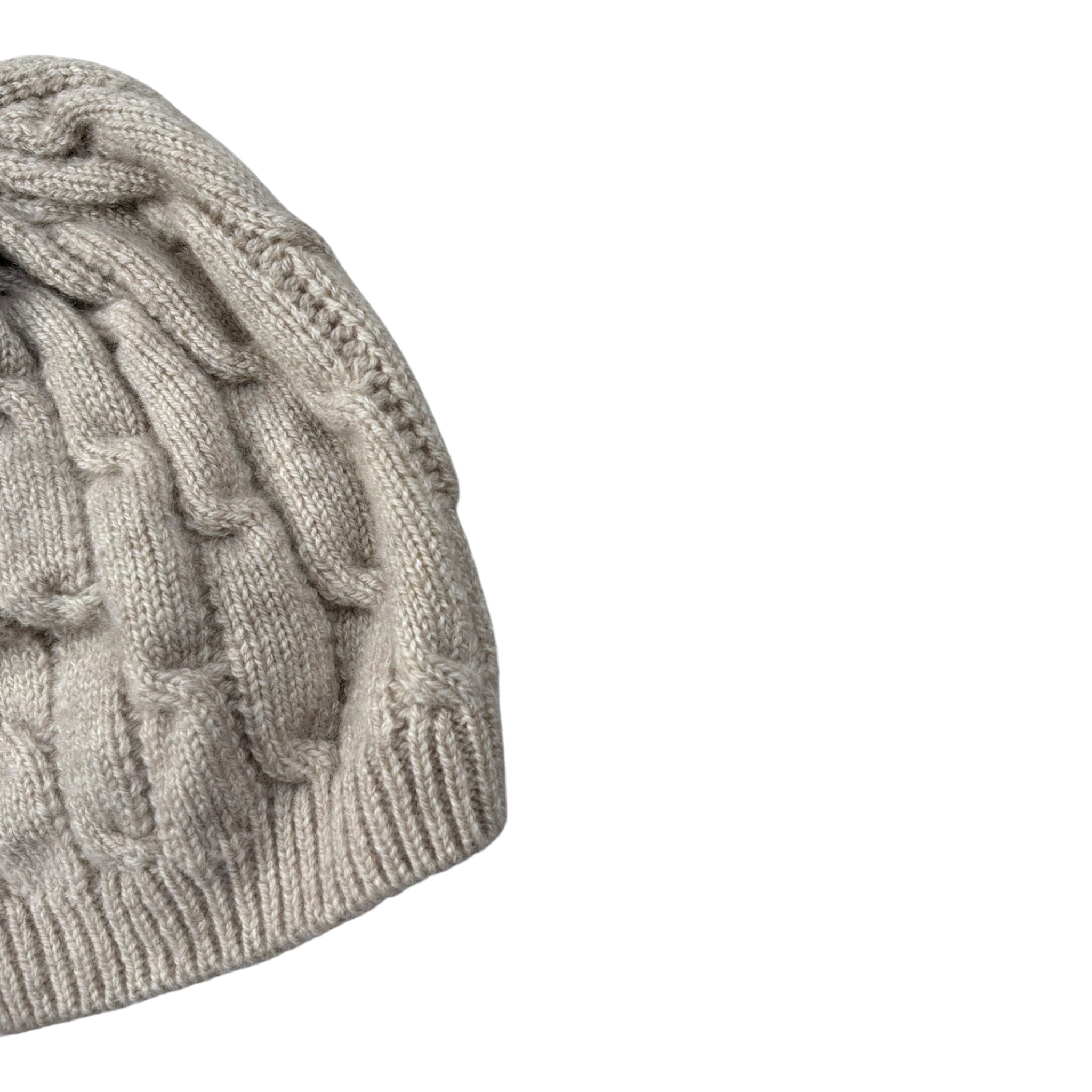 Maglifici Di Verona Cappello tinta unita In Maglia Beige per Neonato 045271 BEIGE MAGLIFICI DI VERONA 
