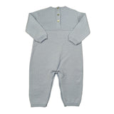 Maglifici Di Verona Tutina In Filo tinta unita Azzurro per Neonato 045287 AZZURRO MAGLIFICI DI VERONA 