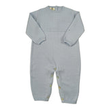 Maglifici Di Verona Tutina In Filo tinta unita Azzurro per Neonato 045287 AZZURRO MAGLIFICI DI VERONA 