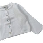 Maglifici Di Verona Cardigan tinta unita con Bottoni Bianco per Neonata 045326 BIANCO MAGLIFICI DI VERONA 