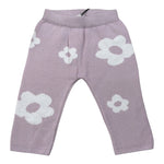 Maglifici Di Verona Leggins tinta unita con Stampa Fiori Lilla per Neonata 045335 LILLA MAGLIFICI DI VERONA 