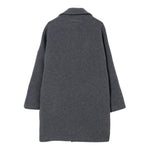 Maison Margiela Cappotto tinta unita con Bottoni Grigio per Bambina M60833 GRIGIO MAISON MARGIELA 