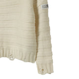 Maison Margiela Maglia Girocollo tinta unita Panna per Bambina M60880 PANNA MAISON MARGIELA 