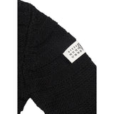 Maison Margiela Maglia Girocollo tinta unita Nero per Bambina M60880X NERO MAISON MARGIELA 