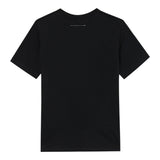 Maison Margiela T-Shirt Girocollo tinta unita con Logo Nero per Bambino M60897 NERO MAISON MARGIELA 