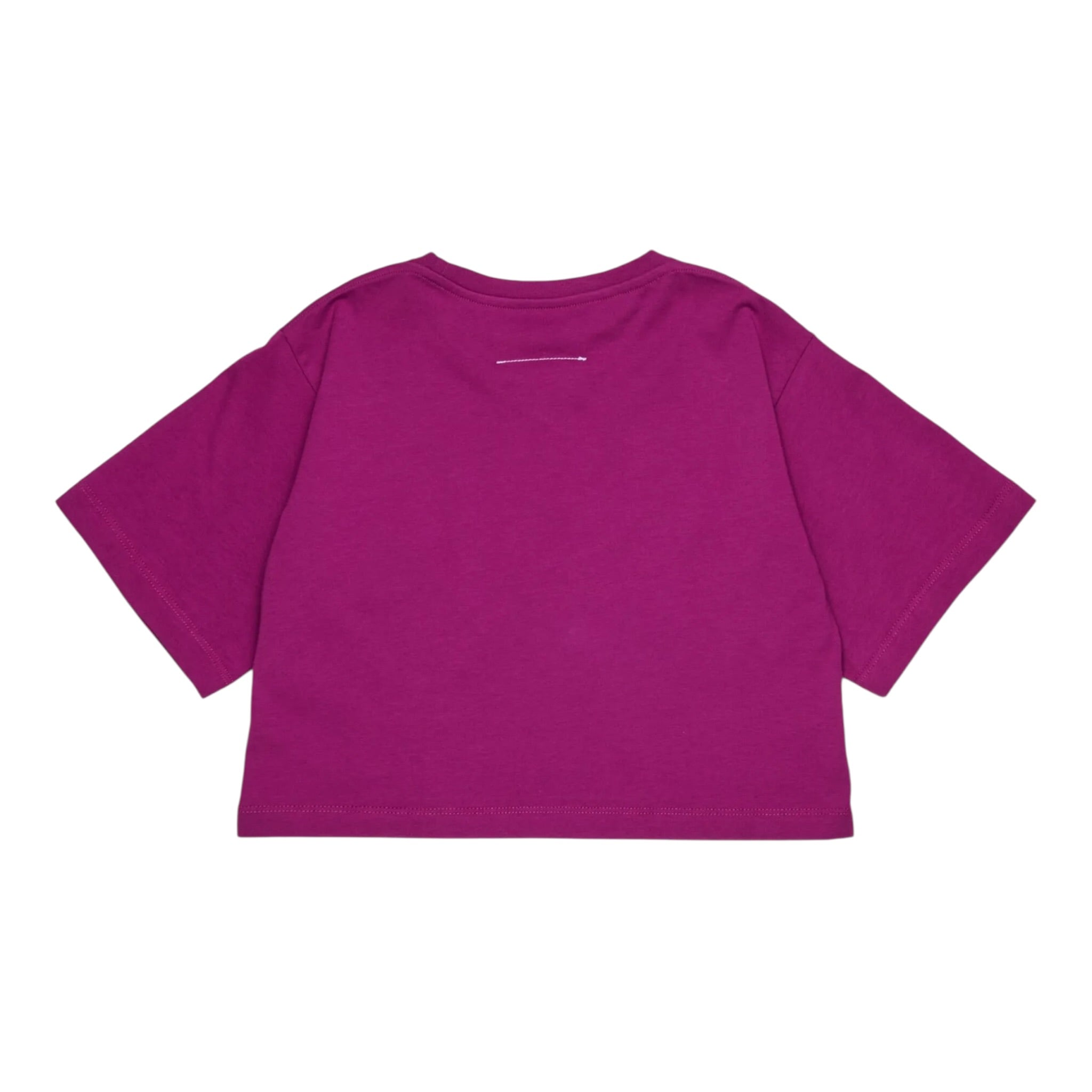 Maison Margiela T-Shirt tinta unita con Stampa Viola per Bambina M60908X VIOLA MAISON MARGIELA 