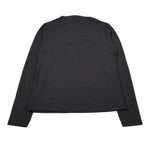 Manila Grace Shirt tinta unita Collo Alto Nero per Bambina M2822W25 NERO MANILA GRACE 