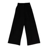 Manila Grace Pantalone tinta unita Modello Palazzo Nero per Bambina M2889W25 NERO MANILA GRACE 