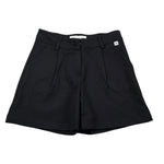 Manila Grace Short tinta unita con Elastico Invita Nero per Bambina MB3052W25 NERO MANILA GRACE 