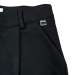 Manila Grace Short tinta unita con Elastico Invita Nero per Bambina MB3052W25 NERO MANILA GRACE 