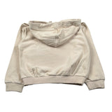 Manila Grace Felpa Chiusa con Cappuccio tinta unita Beige per Bambina MFBF24W252 BEIGE MANILA GRACE 