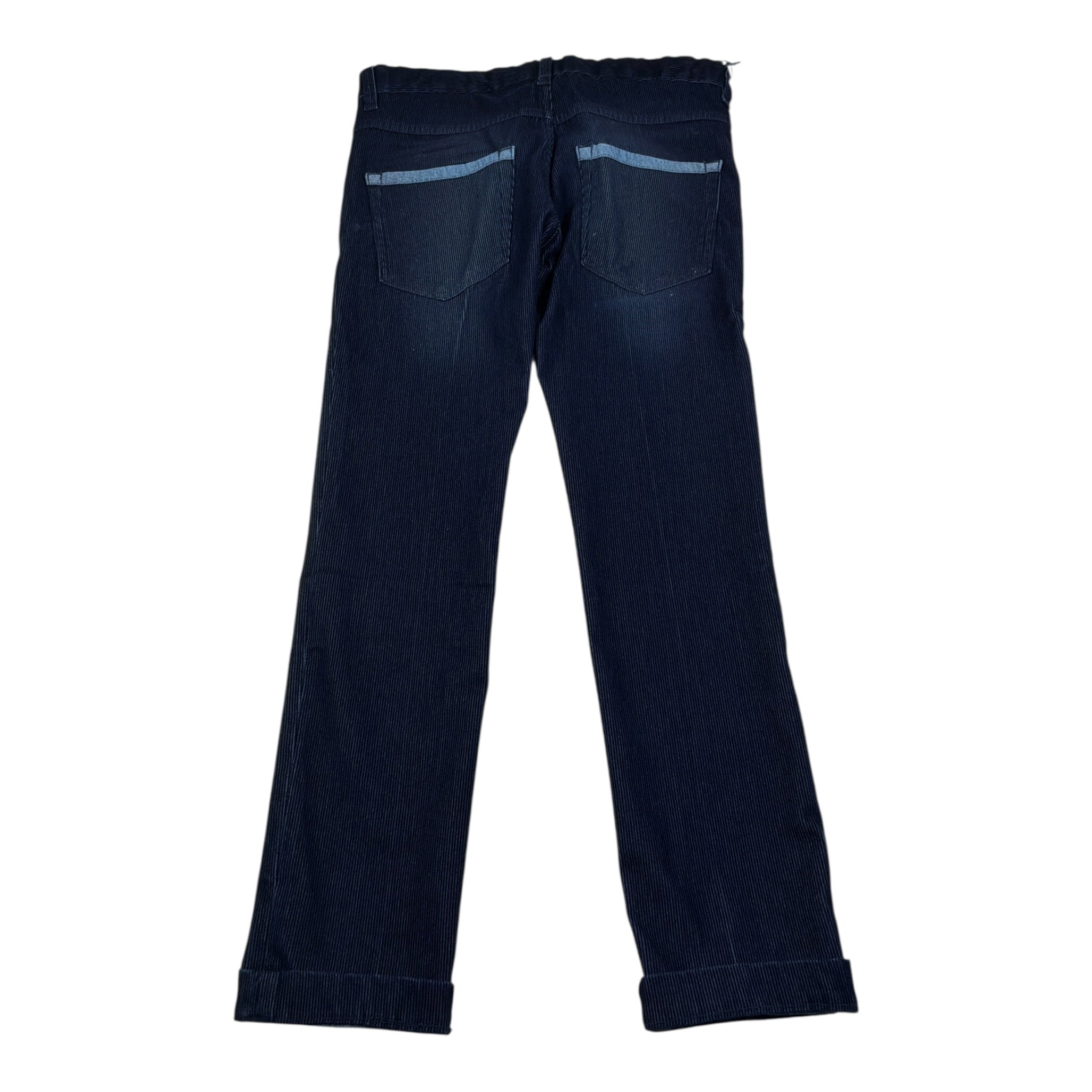 Manuel & Frank Pantalone tinta unita In Velluto Blu per Bambino MF1350R BLU MANUEL & FRANK 