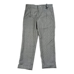 Manuel & Frank Pantalone tinta unita con Microfantasia Bianco per Bambino MF1555B BIANCO MANUEL & FRANK 