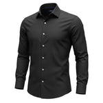 Manuel & Frank Camicia tinta unita Manica Lunga Nero per Bambino MF3267R NERO MANUEL & FRANK 