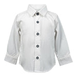 Manuel & Frank Camicia tinta unita Bianco per Neonato MF3306N BIANCO MANUEL & FRANK 
