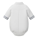 Manuel & Frank Camicia Modello Body tinta unita Bianco per Neonato MF3316I BIANCO MANUEL & FRANK 