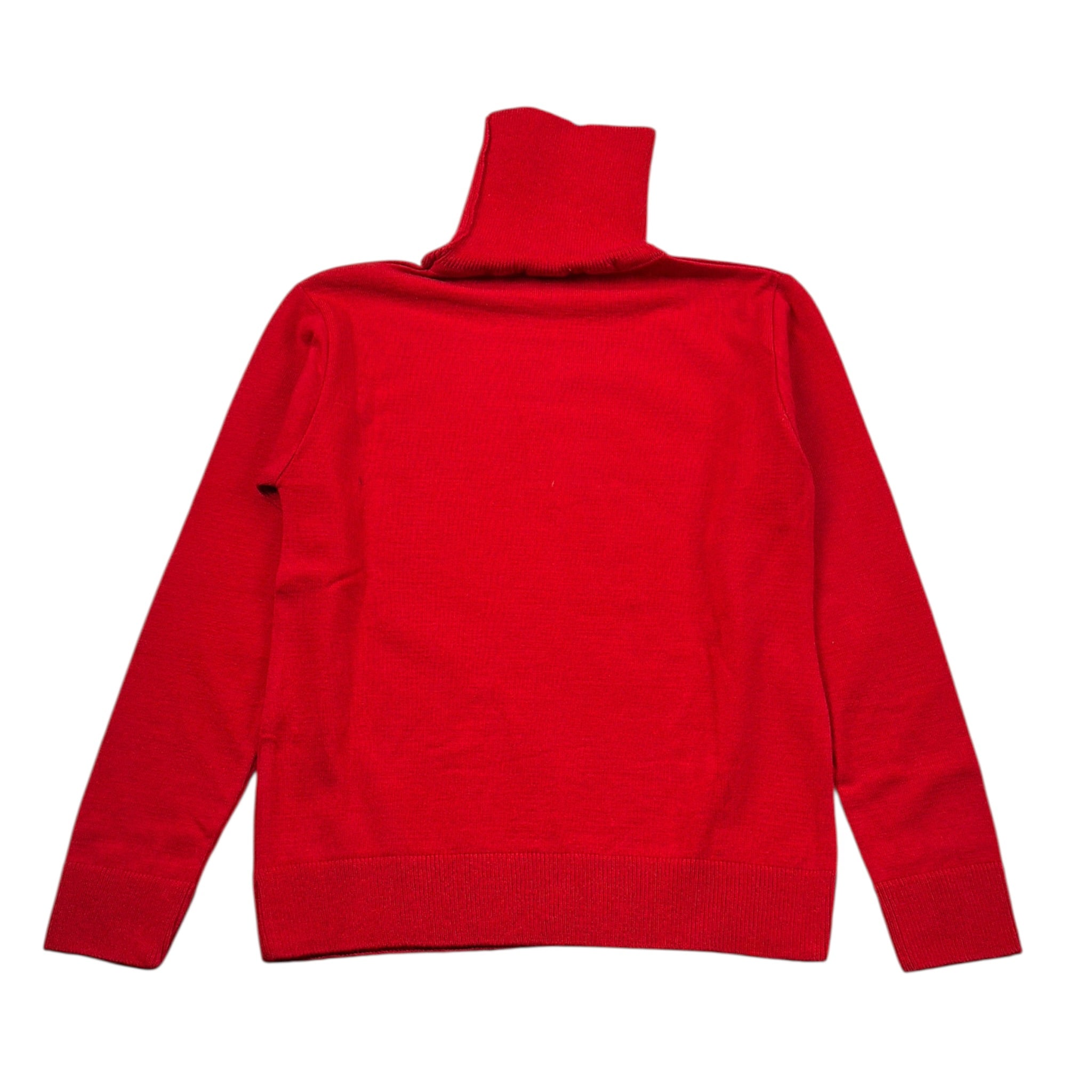 Manuel & Frank Maglia Collo Alto tinta unita Rosso per Bambino MF4000B ROSSO MANUEL & FRANK 