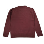 Manuel & Frank Maglia tinta unita Girocollo Bordeaux per Bambino MF4001B BORDEAUX MANUEL & FRANK 