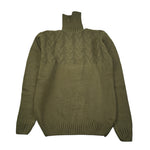 Manuel & Frank Maglia Collo Alto tinta unita Verde per Bambino MF4295R VERDE MANUEL & FRANK 
