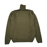 Manuel & Frank Maglia Collo Alto tinta unita Verde per Bambino MF4295R VERDE MANUEL & FRANK 