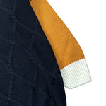 Manuel & Frank Cardigan tinta unita con Maniche In Contrasto Blu per Bambino MF4371R BLU MANUEL & FRANK 