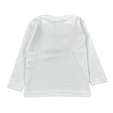 Manuel & Frank Shirt Girocollo tinta unita con Stampa Bianco per Neonato MF6065N BIANCO MANUEL & FRANK 