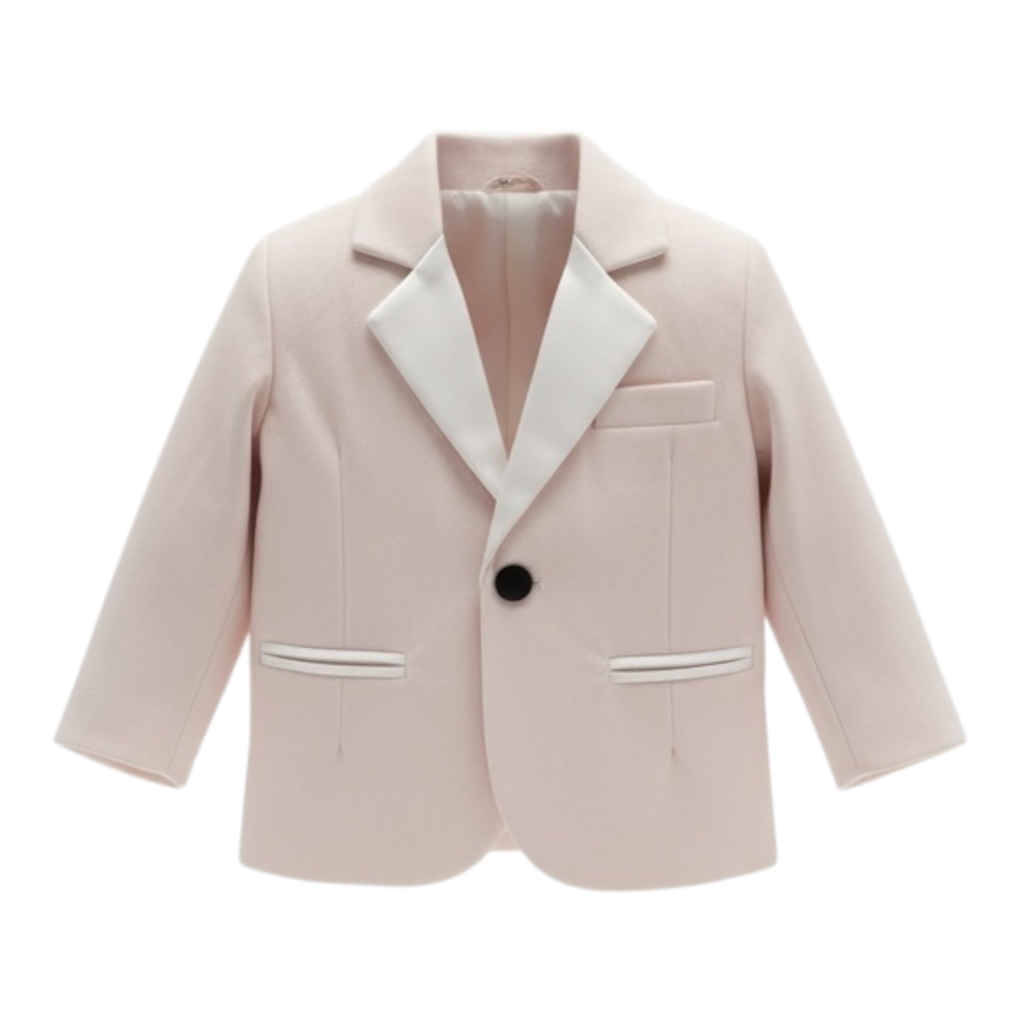 Manuel & Frank Giacca tinta unita con Bottoni Beige per Bambino MF6341AJ BEIGE MANUEL & FRANK 