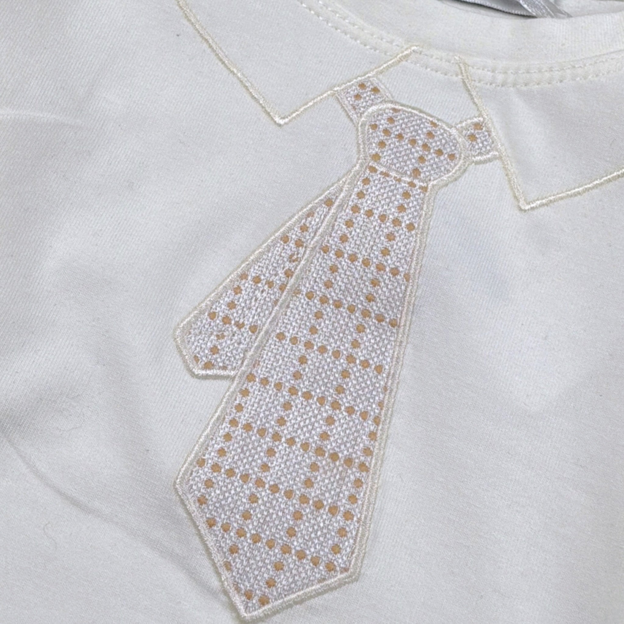 Manuel & Frank Body tinta unita con Stampa Manica Lunga Bianco per Neonato MF7248I BIANCO MANUEL & FRANK 