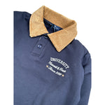 Manuel & Frank Polo tinta unita con Colletto In Contrasto Blu per Bambino MF8060B BLU MANUEL & FRANK 