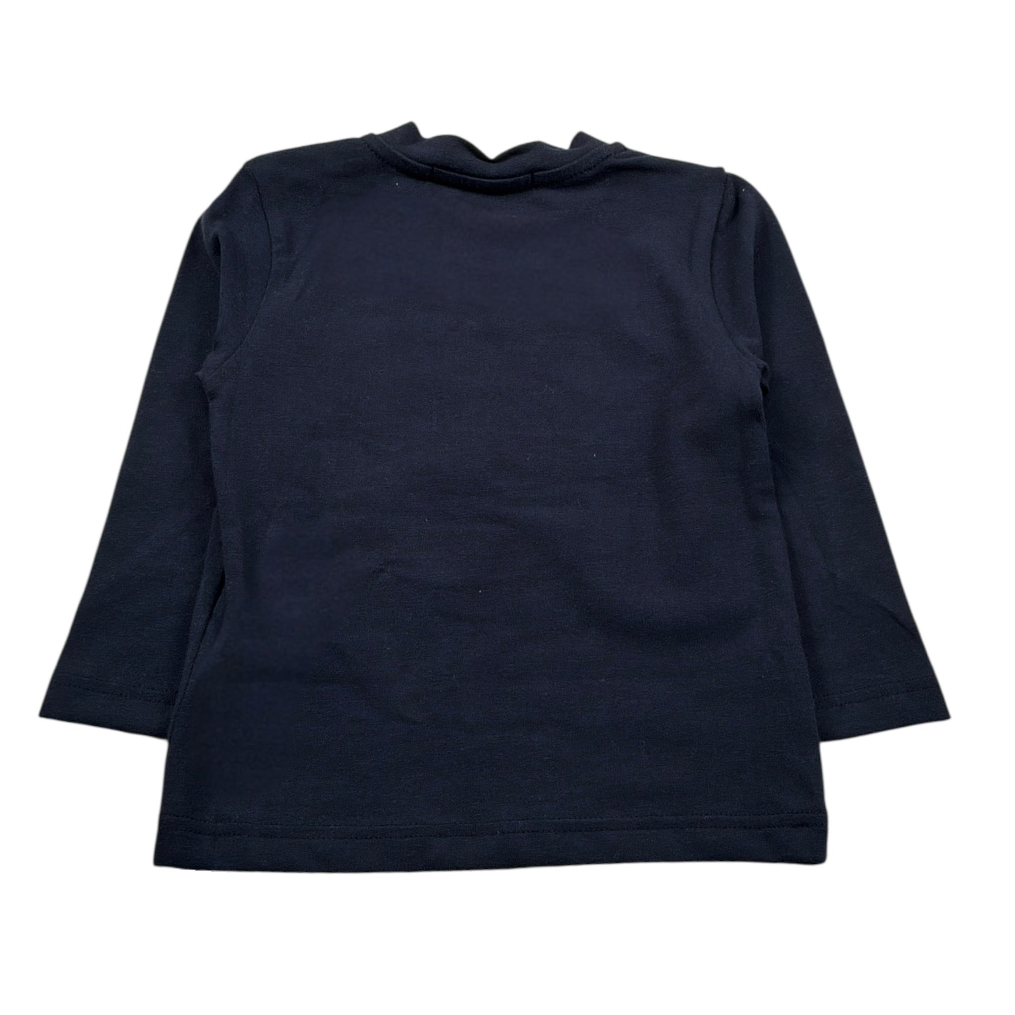 Manuel Ritz Shirt Girocollo tinta unita con Stampa Blu per Neonato MR2802 BLU MANUEL RITZ 