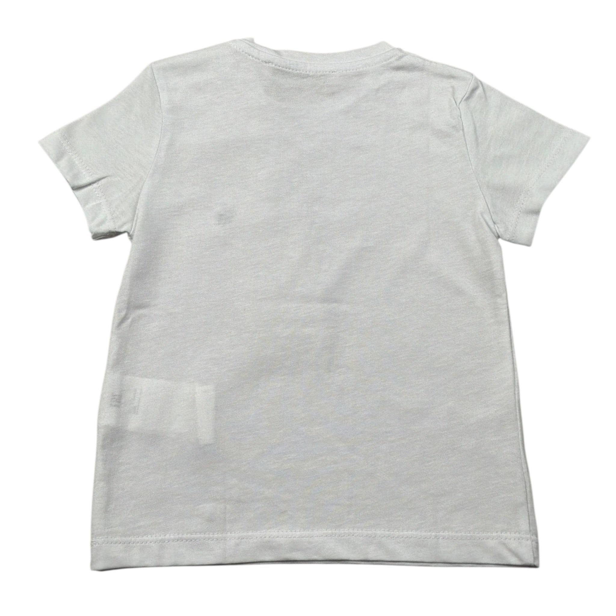 Manuel Ritz T-Shirt Girocollo tinta unita con Logo Bianco per Neonato MR3120 BIANCO MANUEL RITZ 