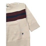 Manuel Ritz Maglia Girocollo tinta unita con Logo Beige per Neonato MR3153 BEIGE MANUEL RITZ 
