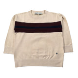 Manuel Ritz Maglia Girocollo tinta unita con Logo Beige per Bambino MR3153XJ BEIGE MANUEL RITZ 