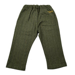 Manuel Ritz Pantalone tinta unita con Elastico In Vita Verde per Bambino MR3185JXX VERDE MANUEL RITZ 