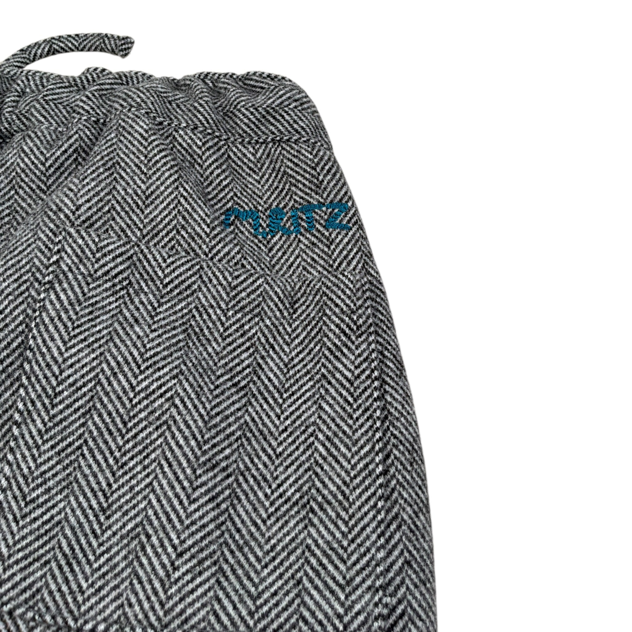 Manuel Ritz Pantalone tinta unita con Elastico In Vita Grigio per Bambino MR3185X GRIGIO MANUEL RITZ 