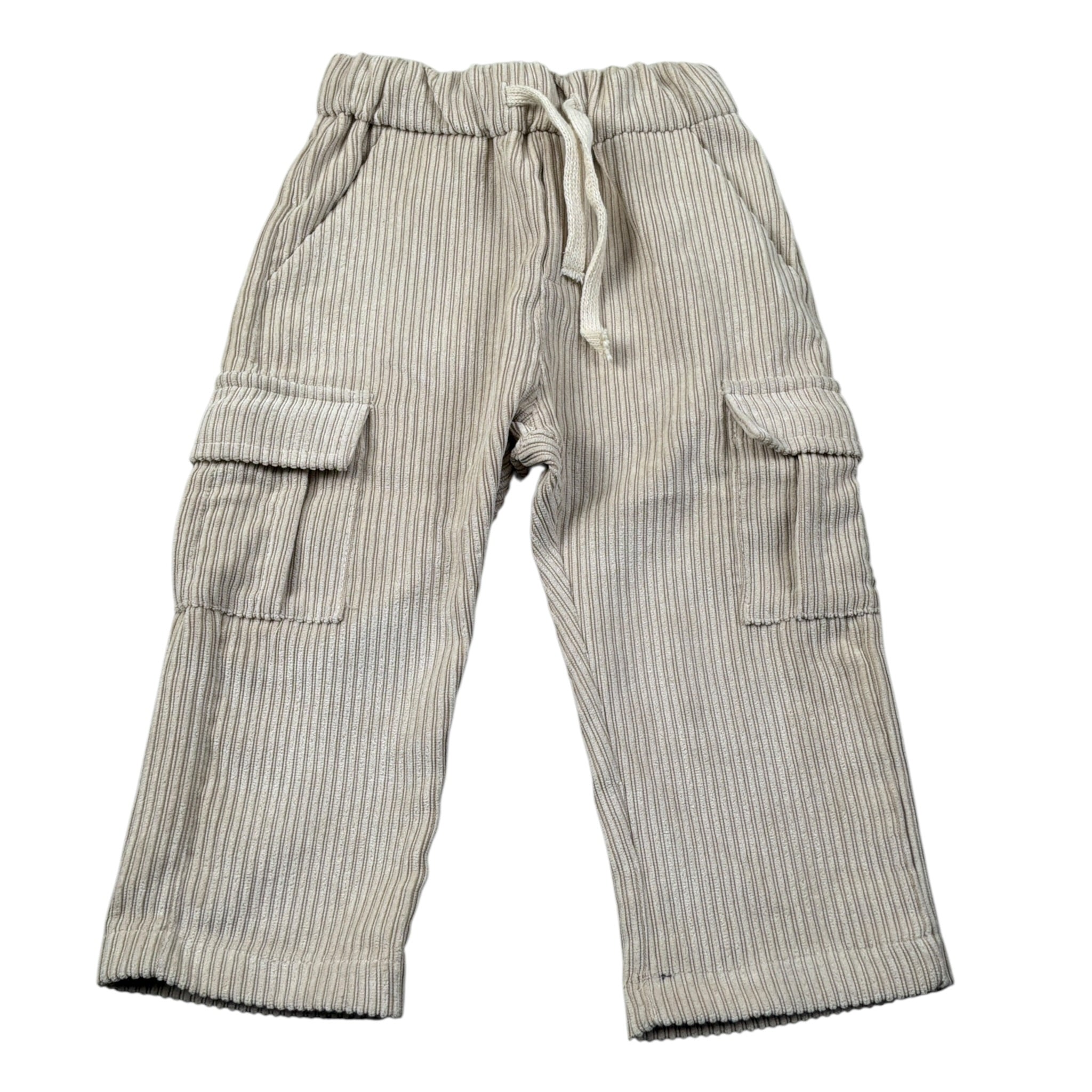 Manuel Ritz Pantalone tinta unita con Elastico In Vita Beige per Bambino MR3186 BEIGE MANUEL RITZ 